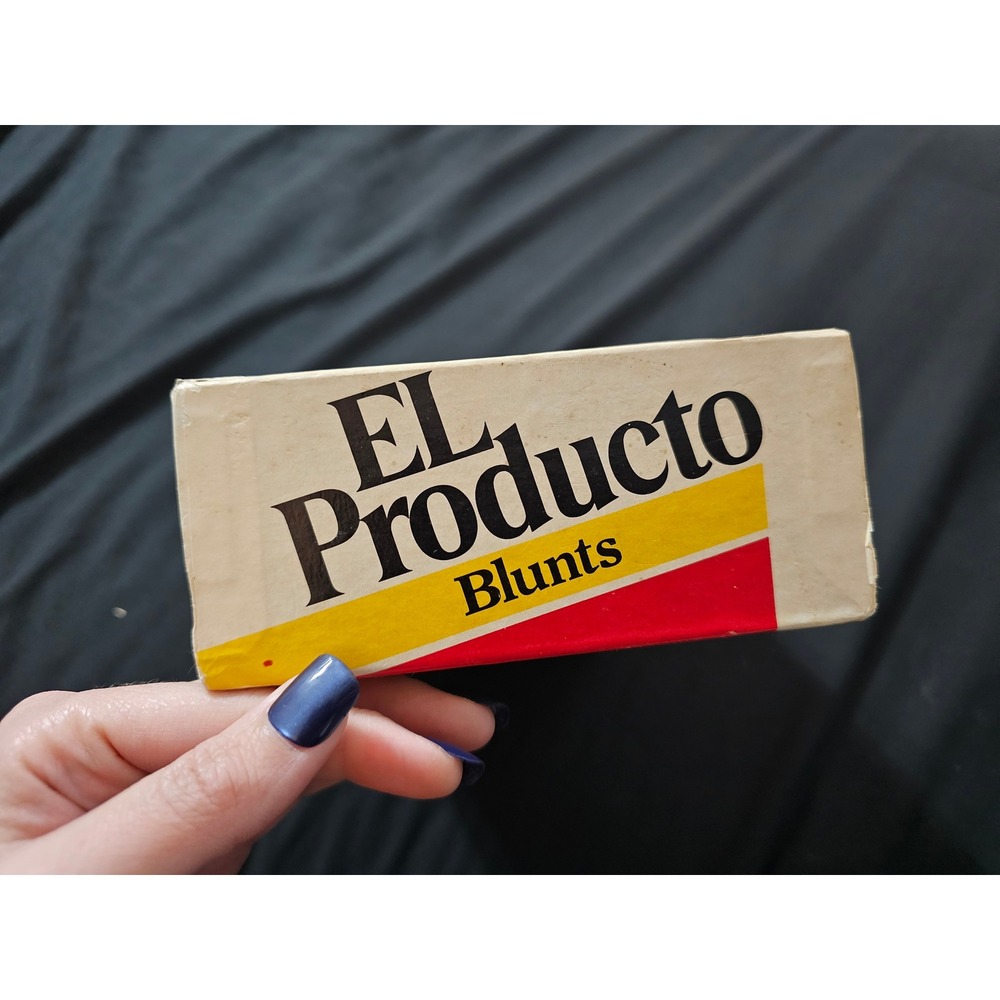Vintage El Producto Blunts Cigar Box Empty Cardboard Tobacciana Collectible - Picture 8 of 8